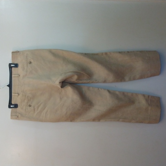 Pronto Uomo Platinum Tan Linen Summer/Beach Pants  36 - 30 - Picture 13 of 13